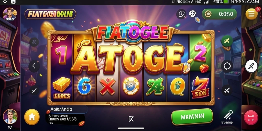 Tampilan menarik dari gameplay slot di FIATOGEL.