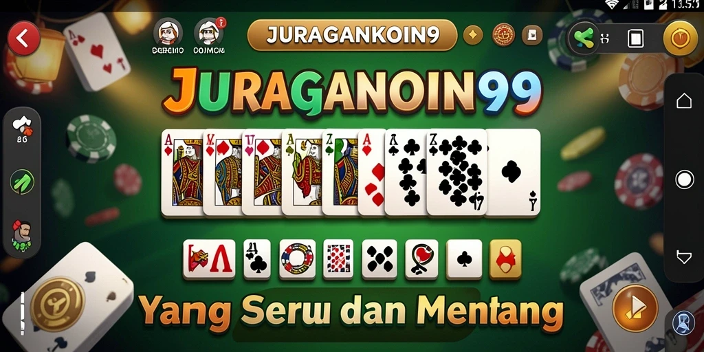 Tampilan gameplay seru dari JURAGANKOIN99 yang mengasyikkan.