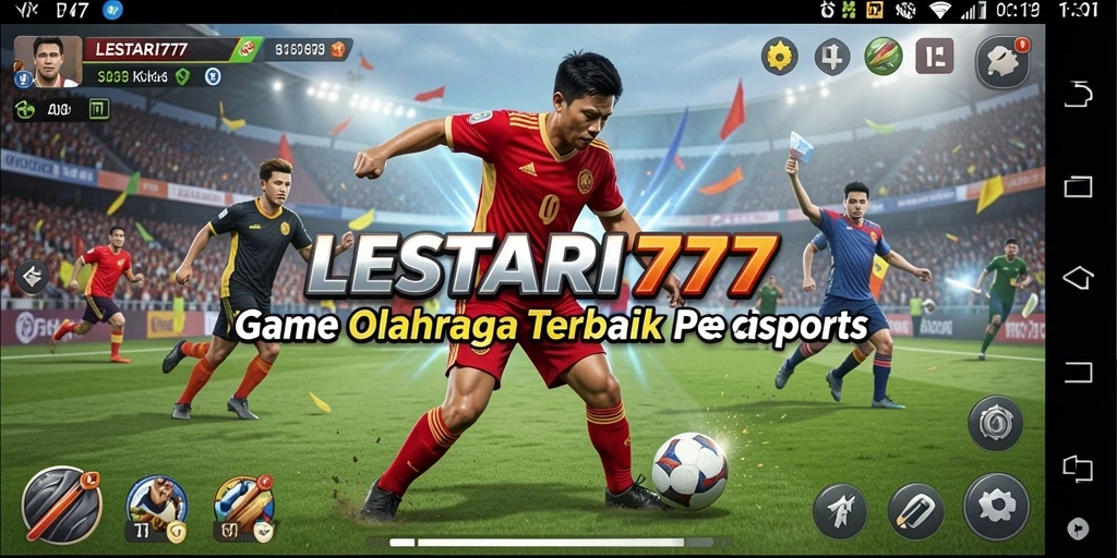 Gameplay menegangkan dalam LESTARI777 yang menghadirkan pertandingan olahraga.