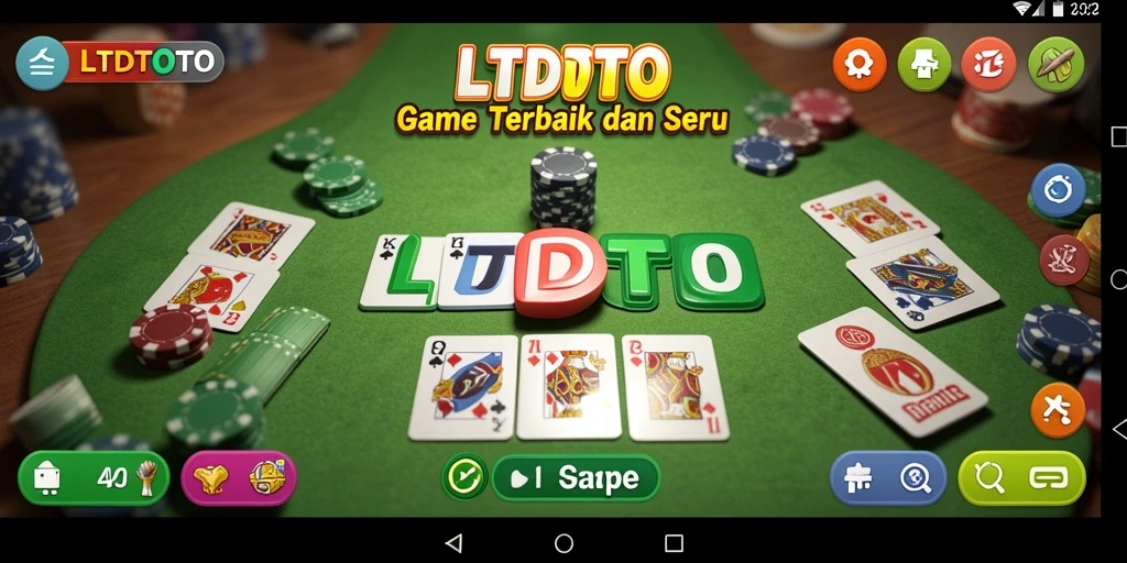 Tampilan gameplay seru dalam LTDTOTO yang menarik.