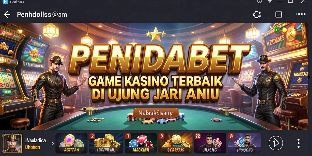 Tampilan gameplay PENIDABET yang mengasyikkan dan penuh warna.