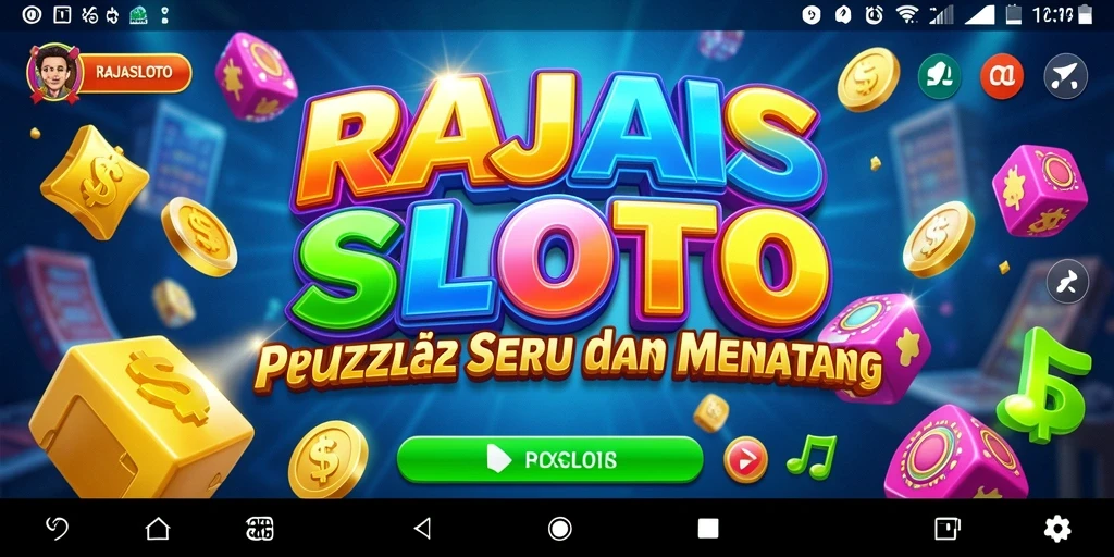 Screenshot RAJASLOTO menampilkan gameplay puzzle yang menantang dan seru.